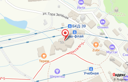 Отель Сугроб на карте