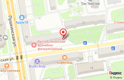 Салон текстиля и штор Светлана на Советской улице на карте