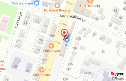 Продуктовый магазин НАШ на проспекте 22 Партсъезда на карте