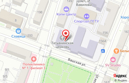 Храм святой мученицы Татианы на Советской улице на карте