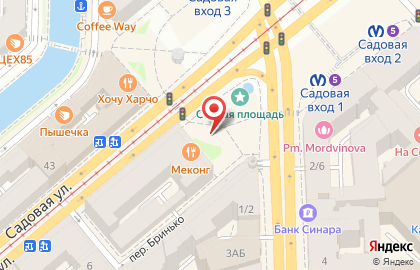 Киоск по продаже цифровых носителей на Садовой улице на карте