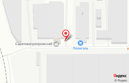СаратовМАЗцентр в Крымском проезде на карте