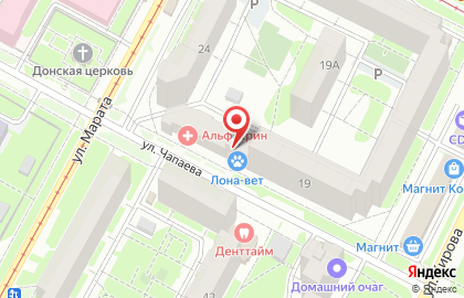 Зоосалон Белый пудель на карте