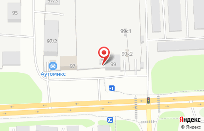 Автостоянка в Архангельске на карте