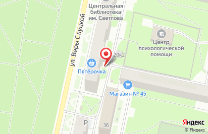 Ижора-деталь на карте