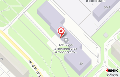 Техникум строительства и городского хозяйства на карте