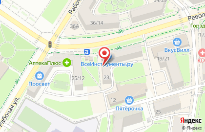 Интернет-гипермаркет товаров для строительства и ремонта ВсеИнструменты.ру в Подольске на карте