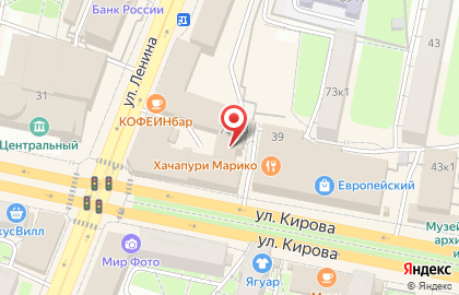 Рай на улице Ленина на карте
