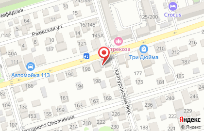Ресторан Баркад на улице Текучева на карте