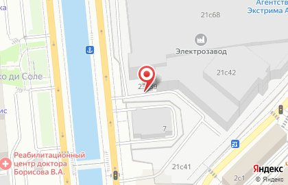 ООО Батисс на Электрозаводской улице на карте
