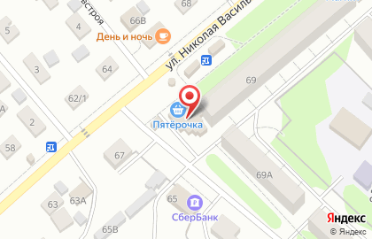 Продовольственный магазин Хорошо в Пскове на карте