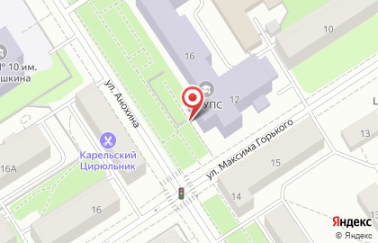 Петрозаводский филиал Петербургский государственный университет путей сообщения Императора Александра I на карте