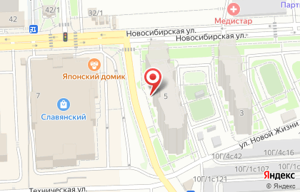 Магазин кондитерских изделий Сладости для радости в Железнодорожном районе на карте
