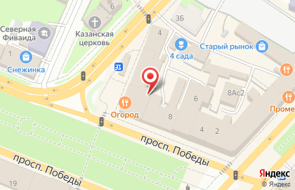 ООО Трейд Оптик на проспекте Победы на карте
