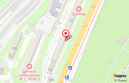 Агентство Ростконтрактэкспертсервис в Ленинском районе на карте