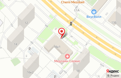 Пиццерия Додо Пицца в Москве на карте