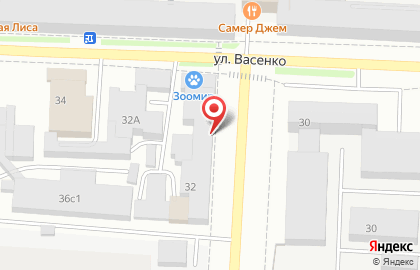 Агентство недвижимости Домино на улице Васенко на карте