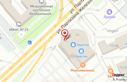 Мастерская по изготовлению ключей и ремонту часов на улице Партизана Железняка на карте