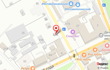 Компания Маяк в Мотовилихинском районе на карте