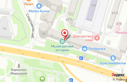 Магазин пива Разливной Рай на улице Брусилова на карте