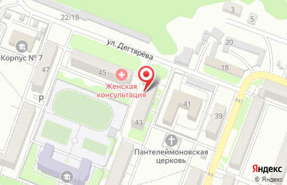 Автошкола ДОСААФ России в Тракторозаводском районе на карте