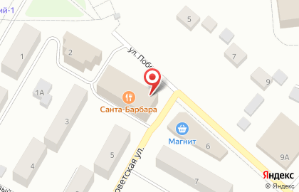 Западно-Уральский банк на улице Победы на карте