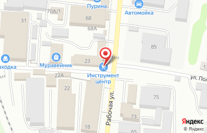 Инструмент Центр в Саранске на карте