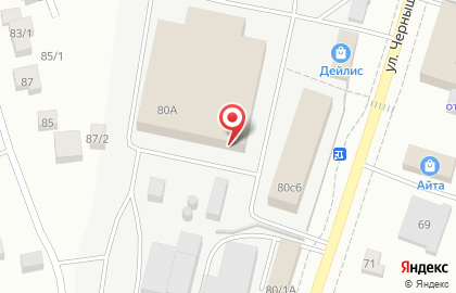 Продуктовый магазин Деметра на улице Чернышевского на карте