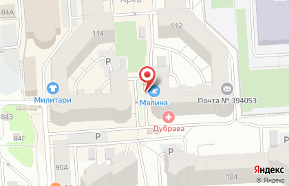 Детский оздоровительный центр Морской котик в Коминтерновском районе на карте