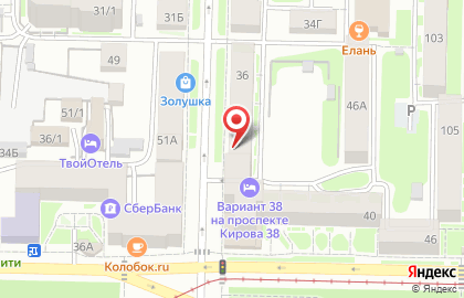 Магазин продуктов Дзержинский на карте