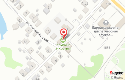 Кемпинг У Кремля на карте