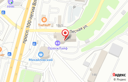 Кулинарный цех Sub Club & ФК Усенко на проспекте 100-летия Владивостока на карте