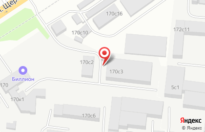 Грузовой автосервис Тяжеловес на улице Щербакова на карте