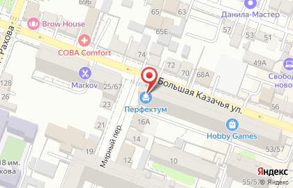Мебельная фирма ЗОВ кухни на Большой Казачьей улице на карте