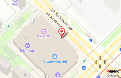 Магазин одежды и обуви для жизни Profmax на улице Краснолесья на карте