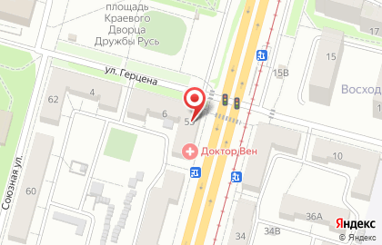 Автошкола в Хабаровске на карте
