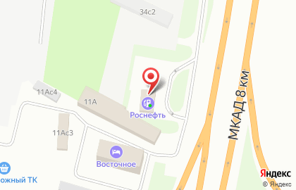 Технический центр Роснефть на МКАДе, вл2 на карте