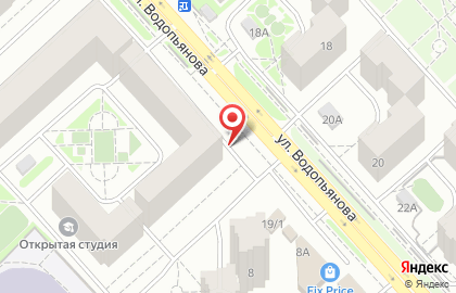 Центр продаж и обслуживания Триколор ТВ на улице Водопьянова на карте