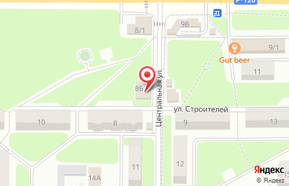 Океан на Центральной улице на карте