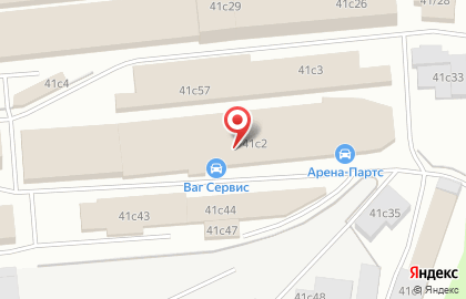 Автосервис VAG Service на улице Талалихина на карте