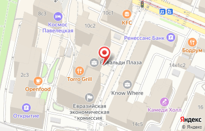 Кафе быстрого обслуживания Prime Cafe на Летниковской улице на карте