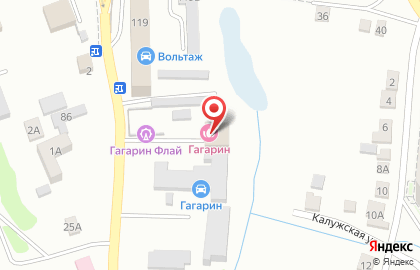Банно-оздоровительный комплекс Гагарин на карте