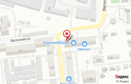 Киоск по продаже хлебобулочных изделий в Тамбове на карте