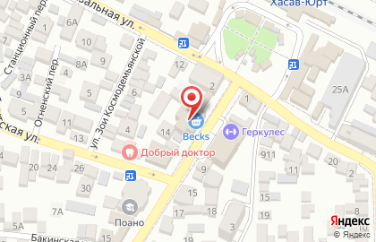 Магазин продуктов Becks на карте