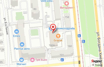Ателье Хорошее на улице Богдана Хмельницкого на карте