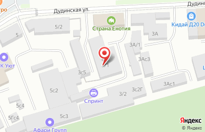 Компания по производству бетона и раствора БетонГрупп на Дудинской улице на карте