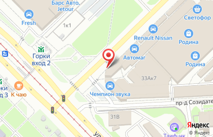 Бистро Pizza Мания в Советском районе на карте