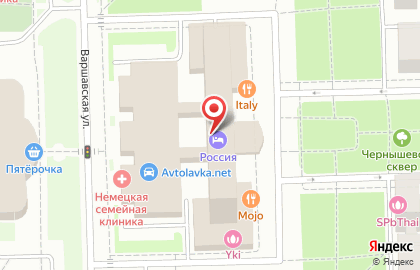 Петербург на Парке Победы на карте
