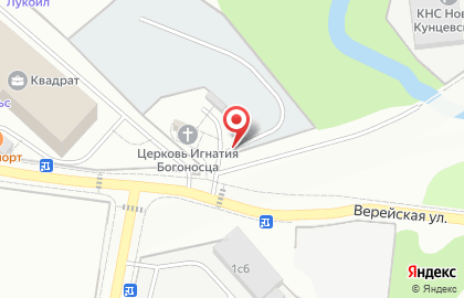 Автостоянка на Верейской, вл11 на карте