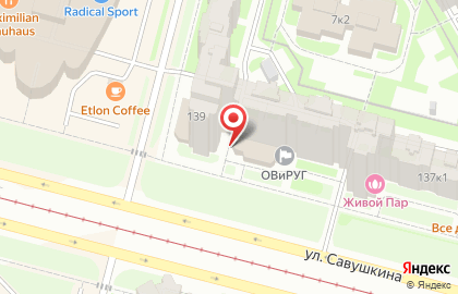 Турагентство ANEX Tour в Приморском районе на карте